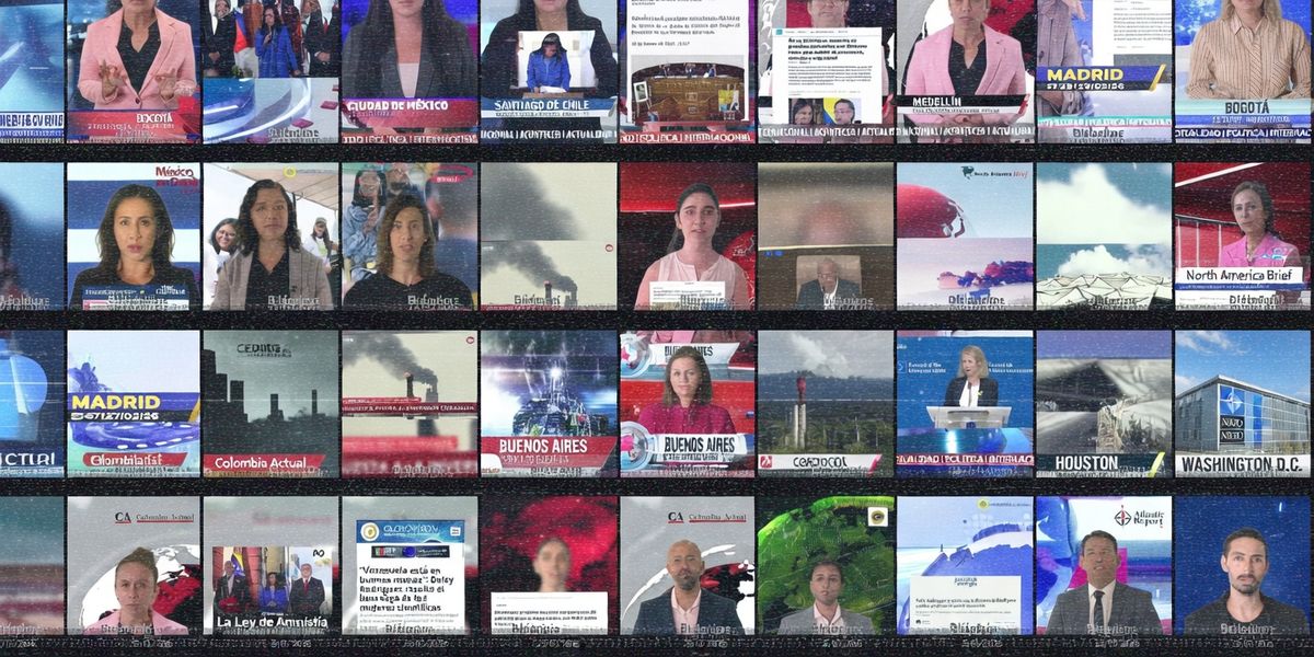 Se destapó una red de propaganda para Venezuela en Argentina. El objetivo: legitimar a Delcy Rodríguez usando actores reales y videos disfrazados de noticieros.