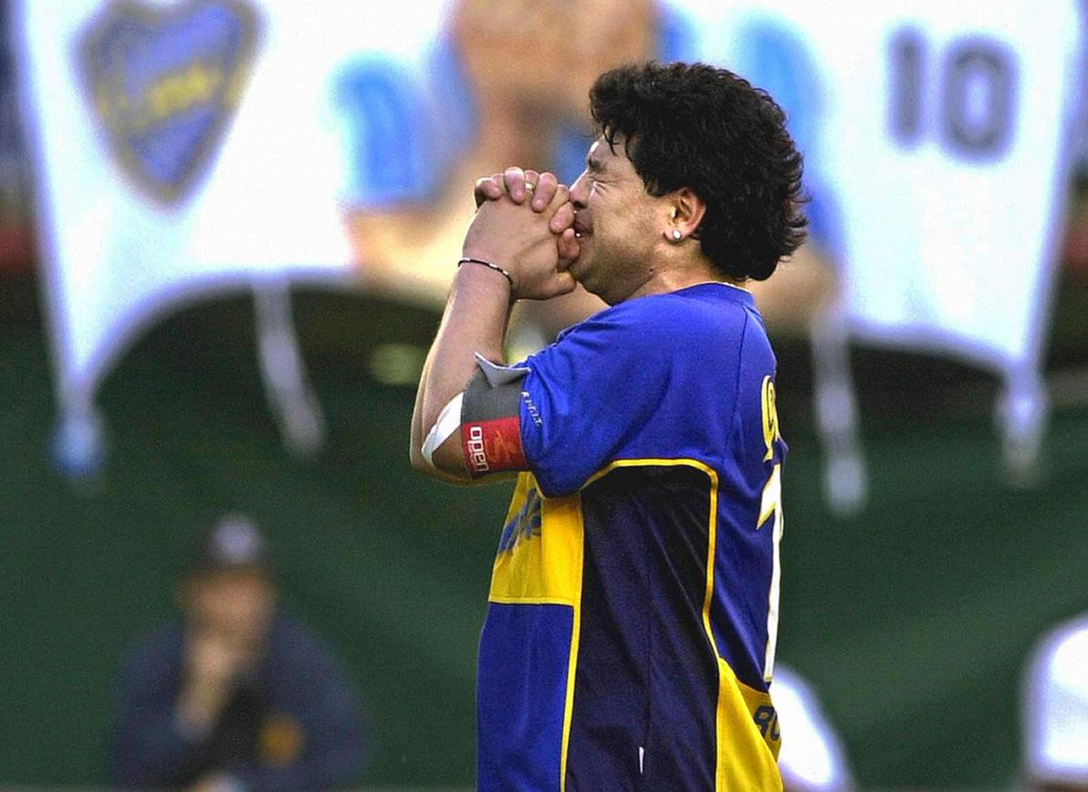 Partido despedida de Diego Armando Maradona.