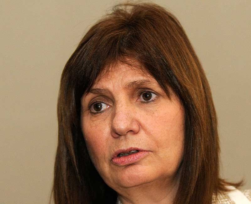 Patricia Bullrich.