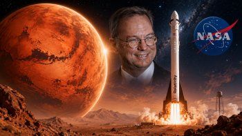 NASA elige rival de SpaceX para llegar a Marte primero
