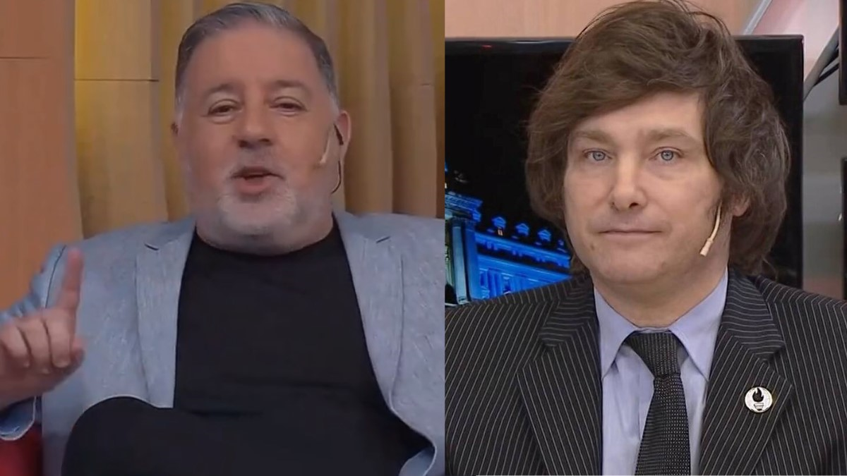 Fabián Doman contundente con Milei. Fabián Doman contundente con Milei.