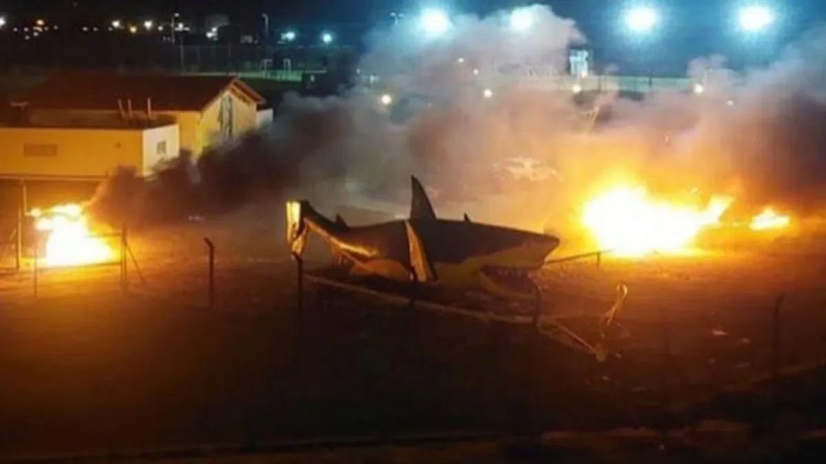 Aldosivi atraviesa una dura crisis institucional y futbolística que arrancó con la quema autos, ahora, echó al DT Leandro Somoza.