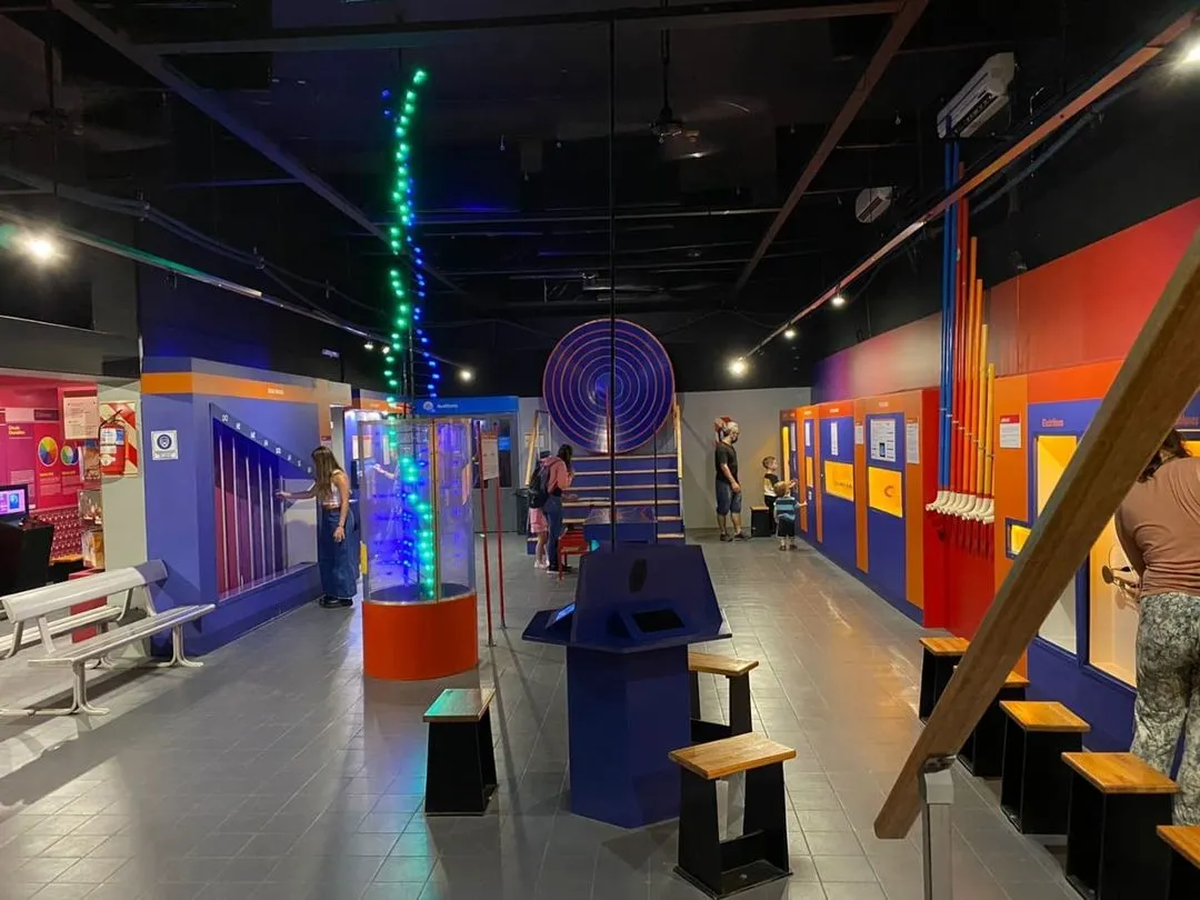 Una de las salas, donde los chicos podrán divertirse jugando y también aprender.