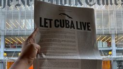 Let Cuba Live: la impactante tapa del New York Times que es tendencia en el mundo.&nbsp;