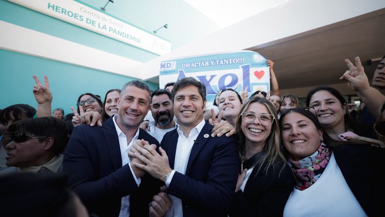 Axel Kicillof anunció que Octubre es el 2do. round con Javier Milei en PBA
