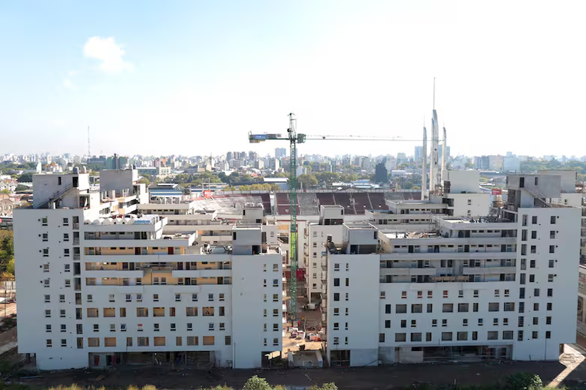El complejo Estación Buenos Aires en Parque Patricios. El complejo Estación Buenos Aires en Parque Patricios.