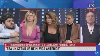 Franco Rinaldi respondió ante el panel de LN+. Franco Rinaldi respondió ante el panel de LN+.