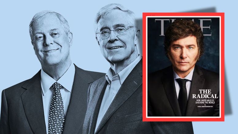 ¿Quiénes son los hermanos Koch, los millonarios detrás de Time y el libertarismo en USA?