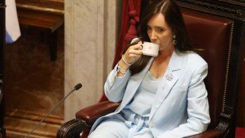 Victoria Villarruel festejó, pero no faltó su palito: