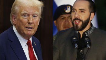 Trump y Bukele Trump y Bukele