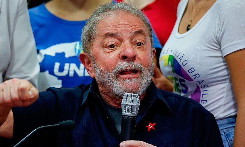 El expresidente de Brasil Lula Da Silva.