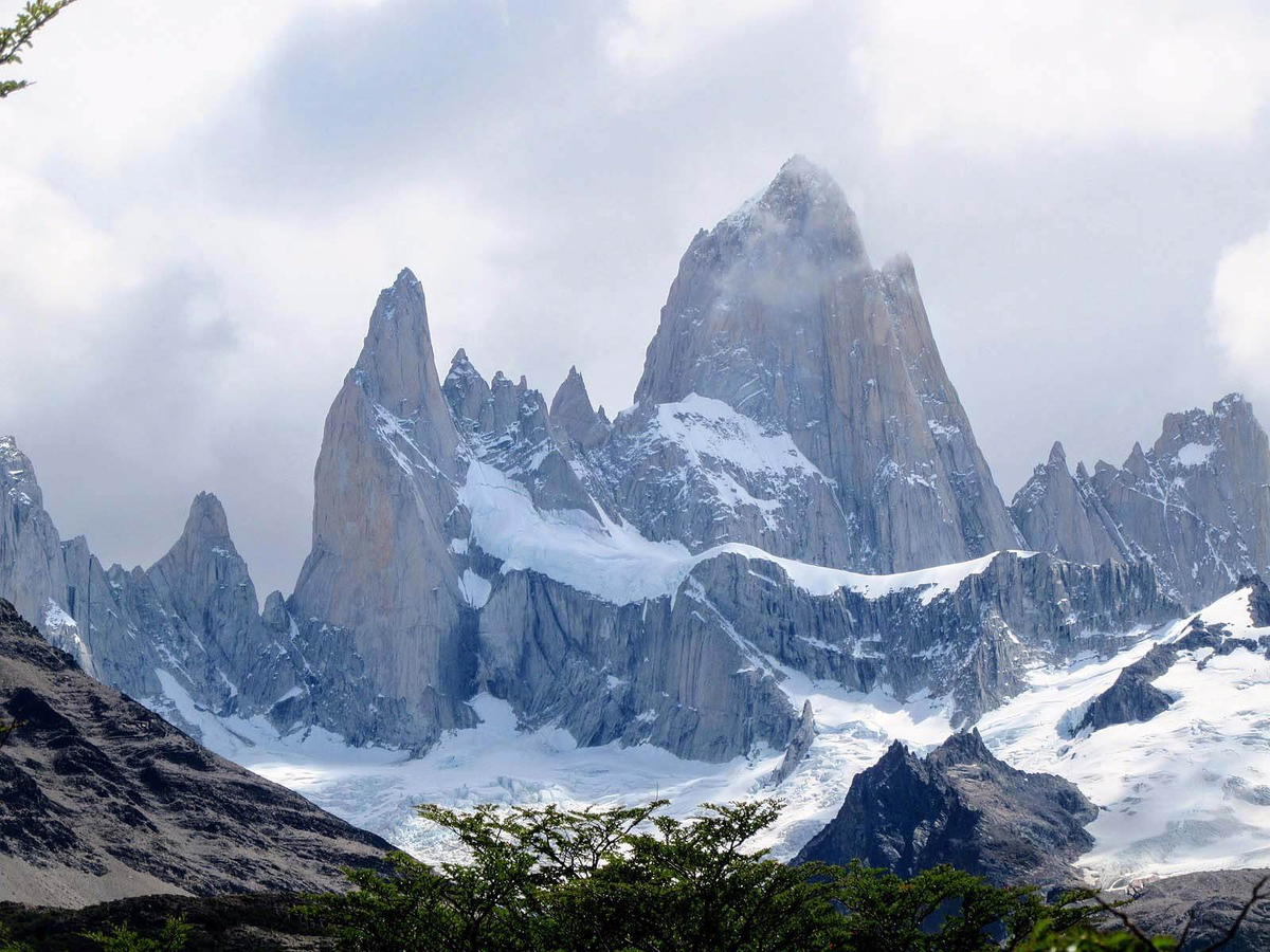 Cerro Fitz Roy, El Chaltén. Cerro Fitz Roy, El Chaltén.