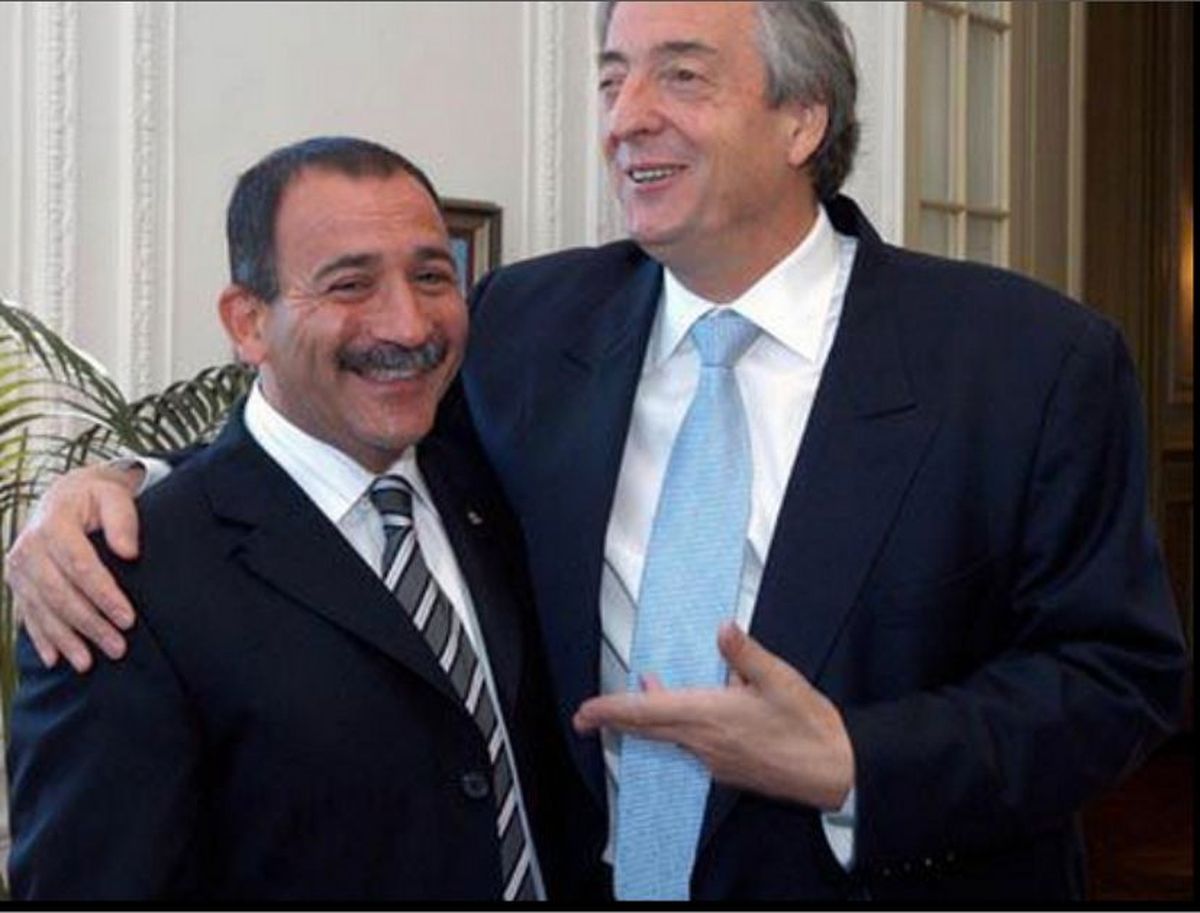 Luis Juez y Néstor Kirchner. Luis Juez y Néstor Kirchner.