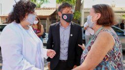Kicillof y Vizzotti en Morón