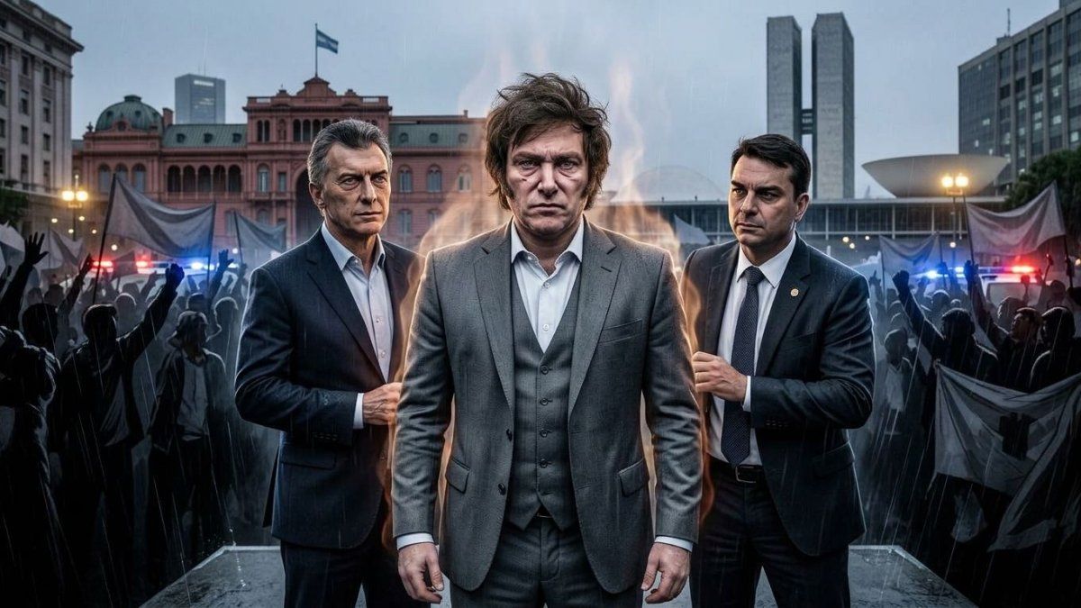 Javier Milei ante la tormenta perfecta.&nbsp;