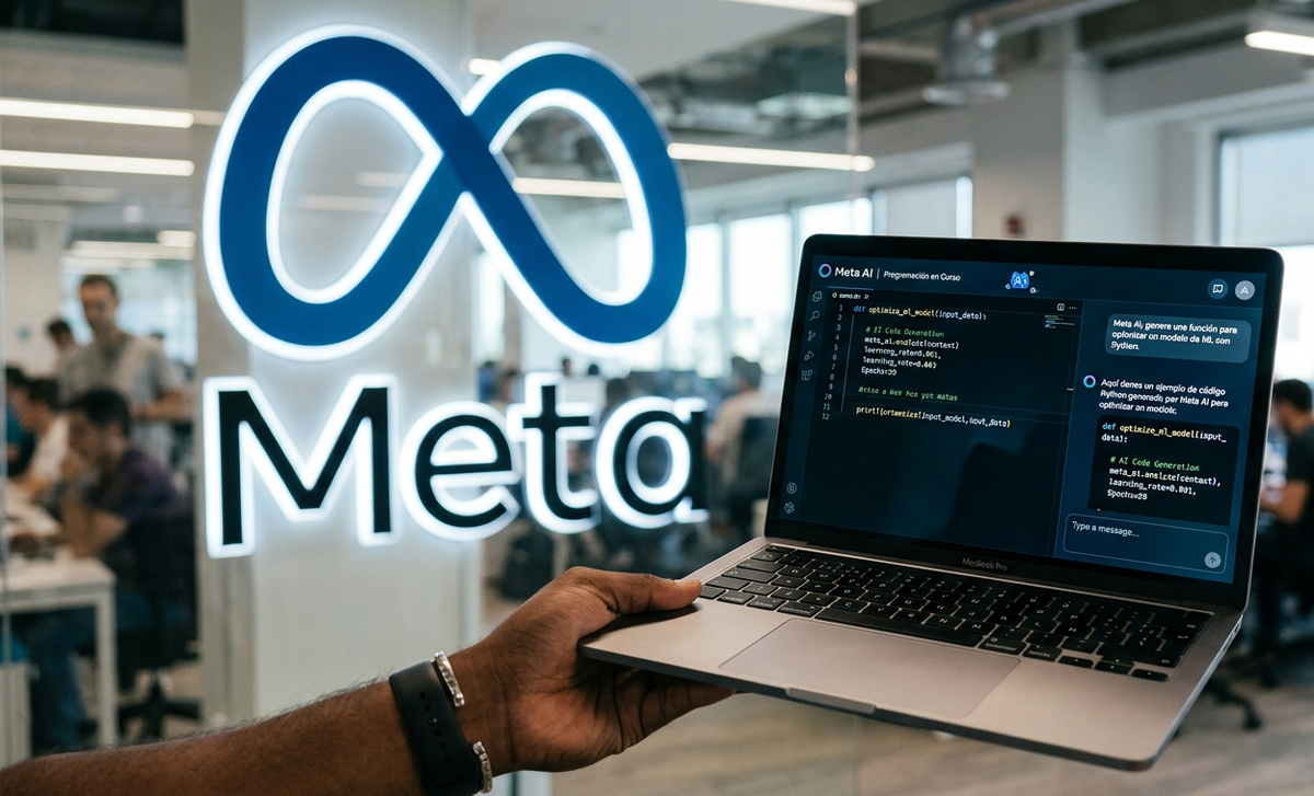 Meta incorpora en su nuevo modelo memoria a largo plazo, coordinación entre múltiples agentes y capacidad para interactuar con interfaces gráficas como si utilizara una computadora de manera autónoma.