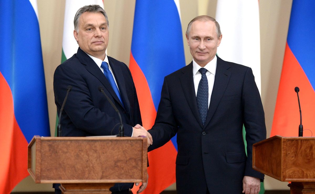 La foto es de 2017 pero tiene vigencia: Viktor Orban y Vladimir Putin. La foto es de 2017 pero tiene vigencia: Viktor Orban y Vladimir Putin.