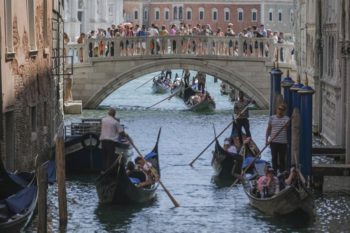 Desde este jueves (25/4) Venecia exige a los turistas 5 euros para acceder a su casco histórico. Desde este jueves (25/4) Venecia exige a los turistas 5 euros para acceder a su casco histórico.