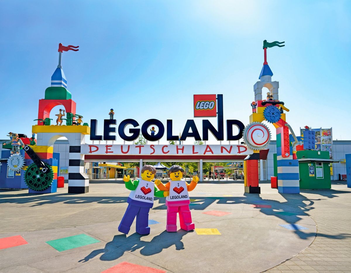 Entrada de LEGOLAND Deutschland, el parque alemán que albergará el primer hotel oficial dedicado al universo de Harry Potter. Entrada de LEGOLAND Deutschland, el parque alemán que albergará el primer hotel oficial dedicado al universo de Harry Potter.