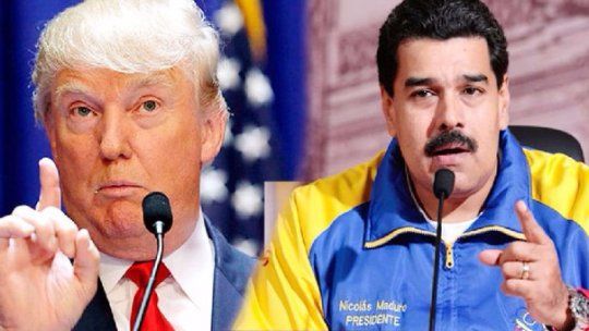 Donald Trump y Nicolás Maduro Donald Trump y Nicolás Maduro