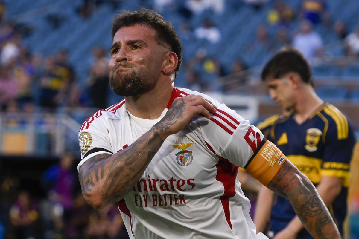 Nicolás Otamendi marcó el segundo gol para Benfica