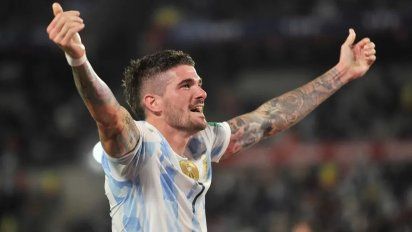 Rodrigo De Paul estalla contra TN y le piden 