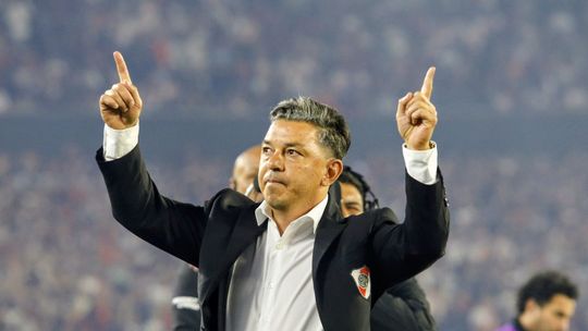 Marcelo Gallardo, DT de River Marcelo Gallardo, DT de River