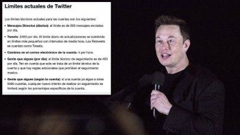 Elon Musk marca límites. Elon Musk marca límites.
