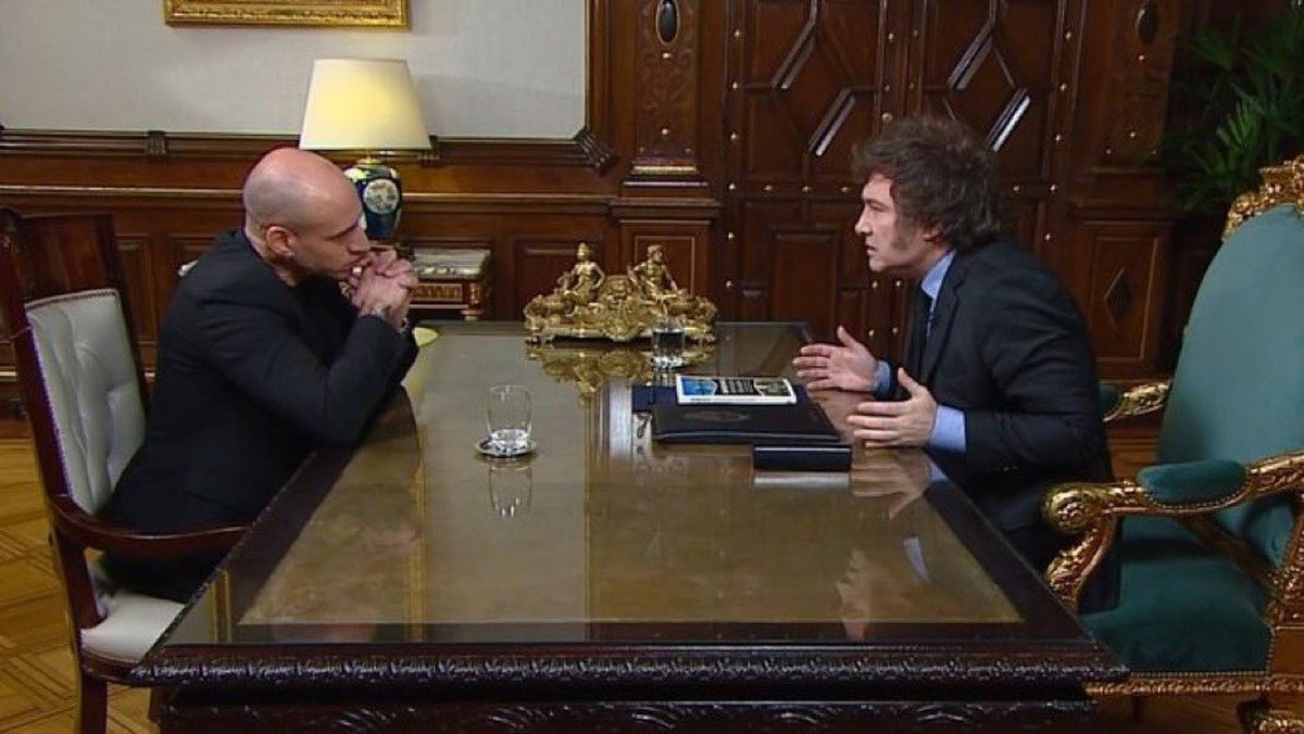 Javier Milei y Esteban Trebucq en LN+. Criticas a Ferreres, López Murphy y Kicillof Javier Milei y Esteban Trebucq en LN+. Criticas a Ferreres, López Murphy y Kicillof