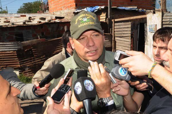 Sergio Berni, durante los operativos en Rosario.