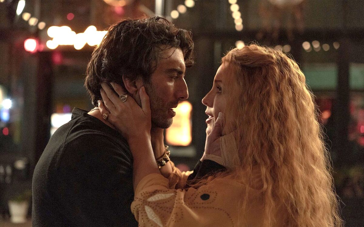 Blake Lively y Justin Baldoni en una escena de la película. Blake Lively y Justin Baldoni en una escena de la película.