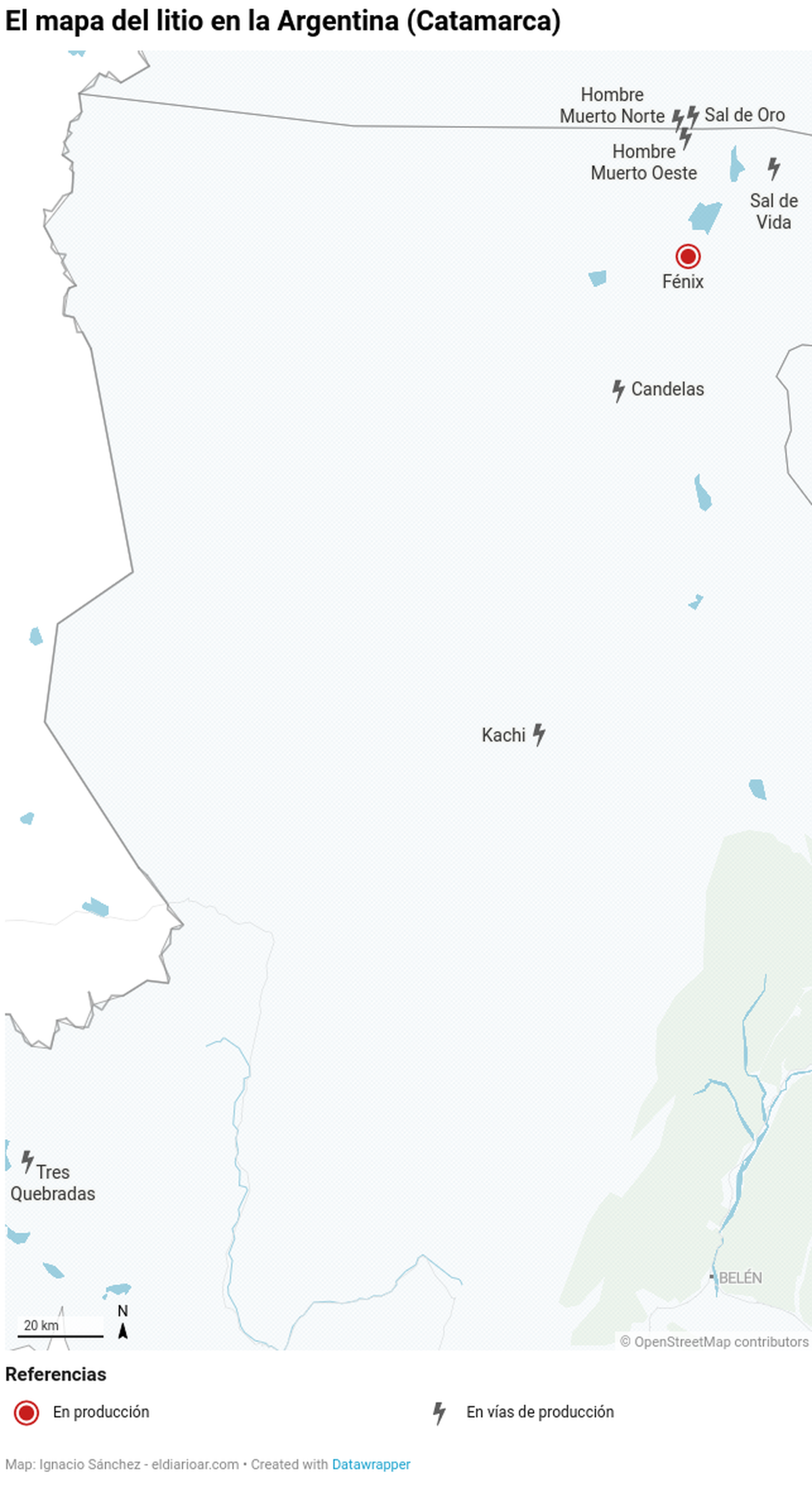 El yacimiento es llamado Hombre Muerto Oeste.