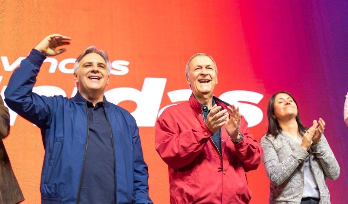 Martín Llaryora y Juan Schiaretti. Martín Llaryora y Juan Schiaretti. 