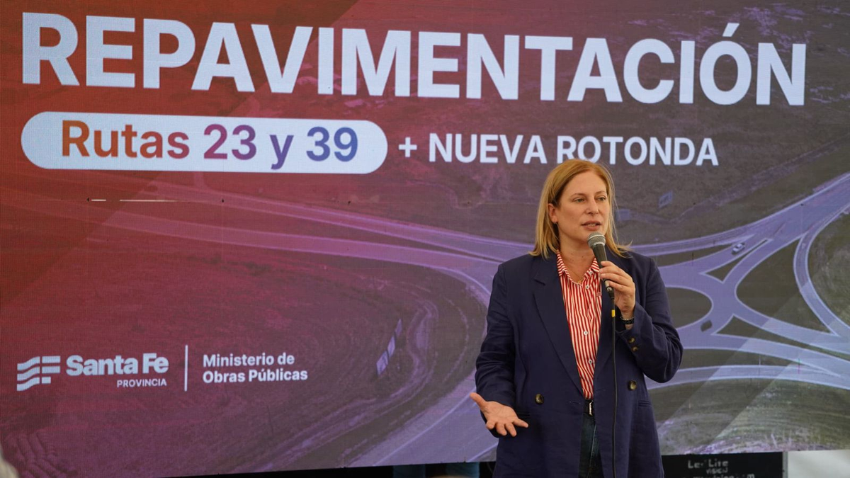 La vicegobernadora de Santa Fe, Gisela Scaglia, remarcó que uno de los focos principales de la gestión provincial es la obra pública. La vicegobernadora de Santa Fe, Gisela Scaglia, remarcó que uno de los focos principales de la gestión provincial es la obra pública. 