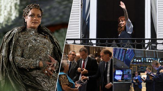 Del brillo del Met Gala 2026 a la tensión política y económica: el collage reúne algunas de las postales que marcan la agenda del día, entre celebridades, foco judicial en la Argentina y mercados atentos al pulso global.