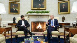 Gabriel Boric y Joe Biden