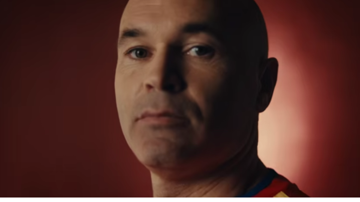 Andrés Iniesta es el protagonista de la campaña publicitaria de España