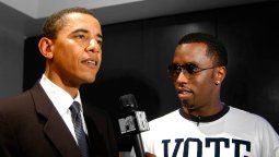 Diddy Combs junto a Barack Obama en un viejo especial de MTV.