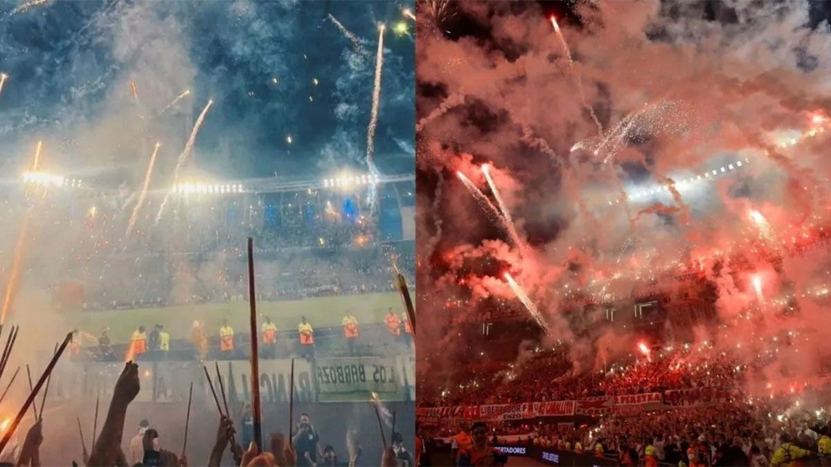 Racing,al igual que River, fue castigado y multado por el uso de bengalas en elpartido de semifinal de la Copa Sudamericana ante el Corinthians.&nbsp;