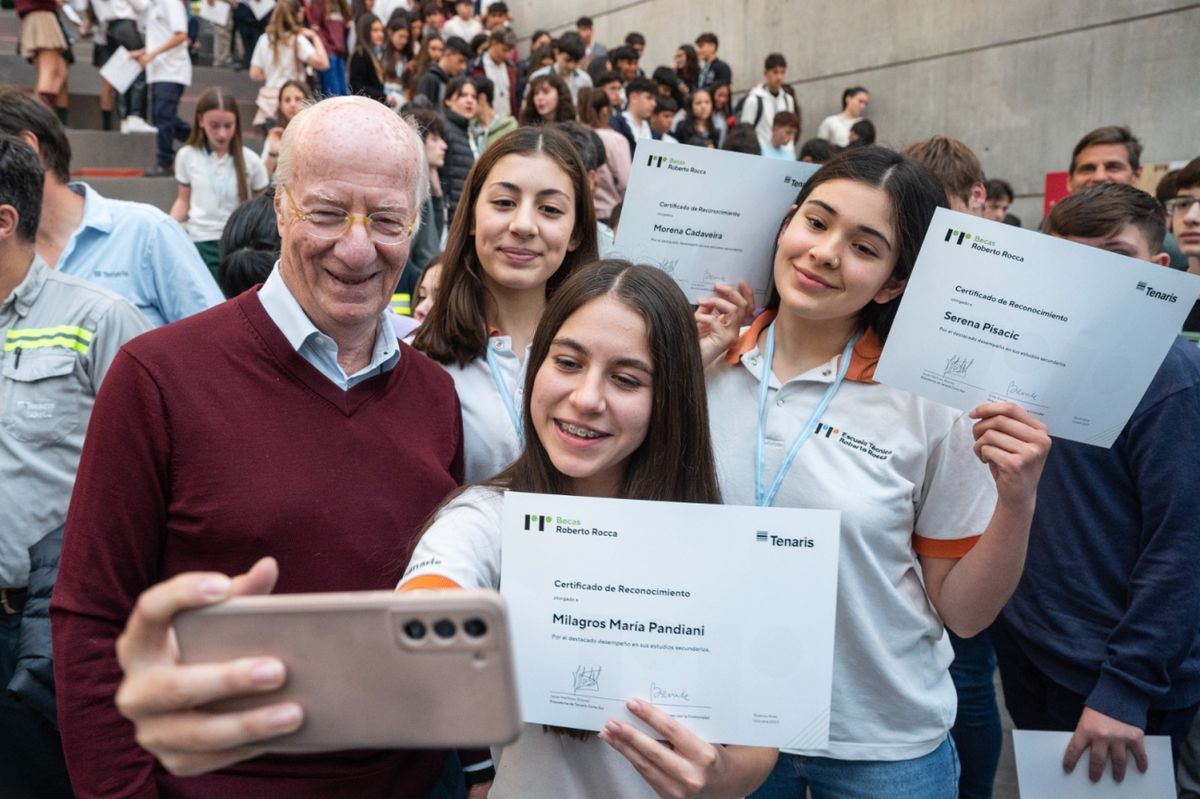 Paolo Rocca en actividades sociales de Grupo Techint. Paolo Rocca en actividades sociales de Grupo Techint.