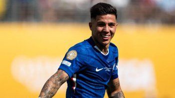 Enzo Fernández, Chelsea y TNT Sports Enzo Fernández, Chelsea y TNT Sports