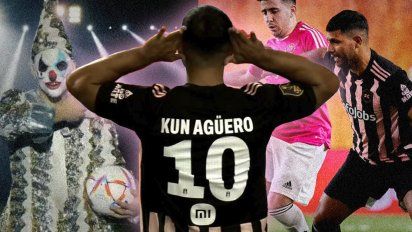 Kun Agüero volvió a jugar: Golazo, metió Topo Gigio y alerta