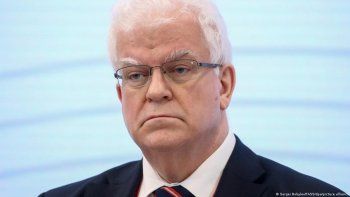 Vladimir Chizhov, Representante Permanente de Rusia ante la UE. Vladimir Chizhov, Representante Permanente de Rusia ante la UE.