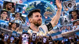 LionelMessi se despidió de la Selección Argentina pero este hecho no fue sólo unadiós sino que provocó un récord de interacciones en las redes sociales. Foto:Gentileza: Monitor Digital