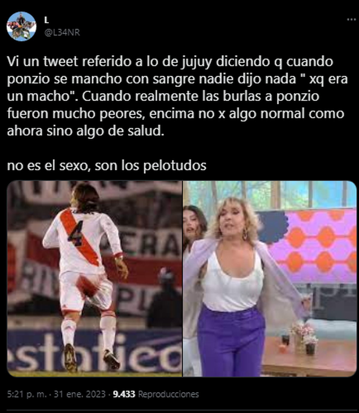 Menstruación en Telefe: Memes y críticas a Barbarossa/Pazos