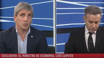 Luis Caputo se defendió: