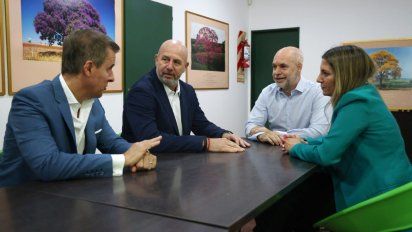 Previo a Cumelén, Larreta y Massa unidos por Redrado
