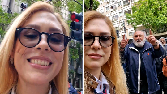 Lilia Lemoine cayó en la Marcha Universitaria y se comió un papelón monumental. La diputada libertaria se regodeó de ser insultada y lo publicó en sus redes. Foto: X
