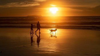Playa de Tijuana, Baja California, Mexico. (Photo by Guillermo Arias / AFP) Playa de Tijuana, Baja California, Mexico. (Photo by Guillermo Arias / AFP)
