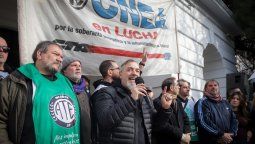 altText(A la calle: Ante la ola de despidos en la CNEA, ATE convocó a un paro)}